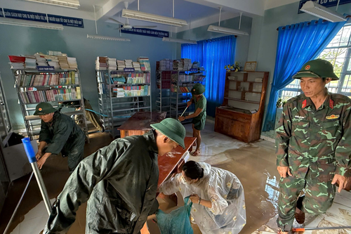 Các đơn vị, địa phương hỗ trợ tỉnh Gia Lai, Đắk Lắk và Khánh Hòa khắc phục hậu quả mưa lũ