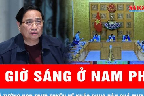 2 giờ sáng ở Nam Phi, Thủ tướng họp trực tuyến về khắc phục hậu quả mưa lũ