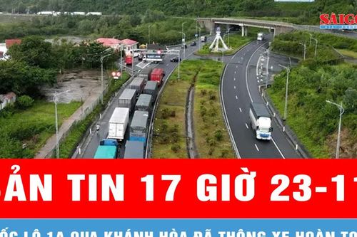 Bản tin 17 Giờ 23-11: 2 giờ sáng ở Nam Phi, Thủ tướng họp trực tuyến về khắc phục hậu quả mưa lũ