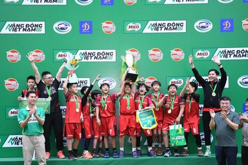 Bế mạc Giải Bóng rổ học sinh Tiểu học Hà Nội lần thứ XIX