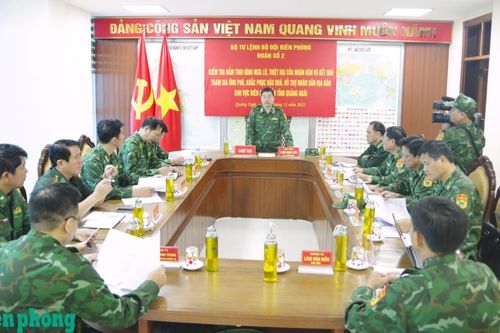 BĐBP tỉnh Quảng Ngãi triển khai tốt các phương án phòng, chống giảm nhẹ thiên tai