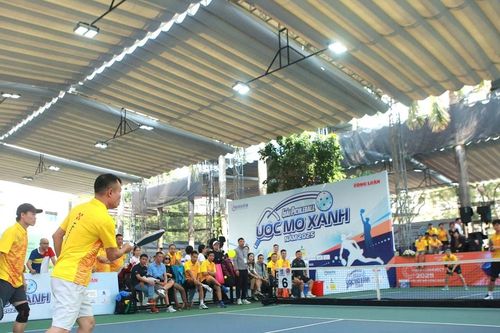 Những khoảnh khắc đẹp tại Giải Pickleball 'Ước Mơ Xanh' 2025