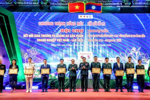 Thắt chặt tình đoàn kết hữu nghị Việt Nam - Lào thông qua Hội chợ kết nối giao thương