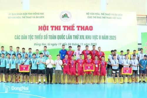 Bế mạc Hội thi Thể thao các dân tộc thiểu số toàn quốc năm 2025 tại Đồng Nai