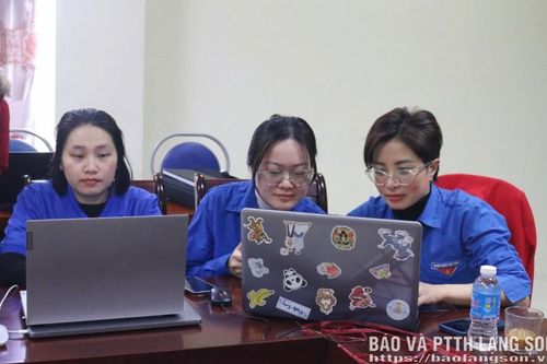 33 đoàn viên thanh niên hỗ trợ thực hiện số hóa dữ liệu đất