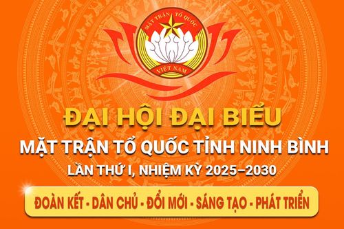 Đại hội đại biểu Mặt trận Tổ quốc Việt Nam tỉnh Ninh Bình lần thứ I, nhiệm kỳ 2025 2030