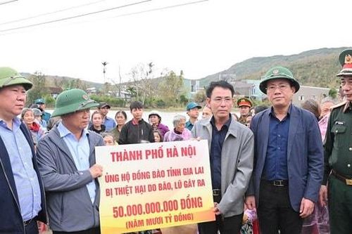 Hà Nội triển khai bài bản phương án hỗ trợ tỉnh Gia Lai