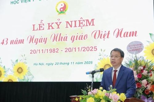 Đổi mới để khẳng định vị trí Học viện Y-Dược học cổ truyền Việt Nam