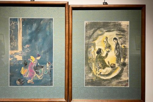 Họa sĩ Tú Duyên và đỉnh cao thủ ấn họa
