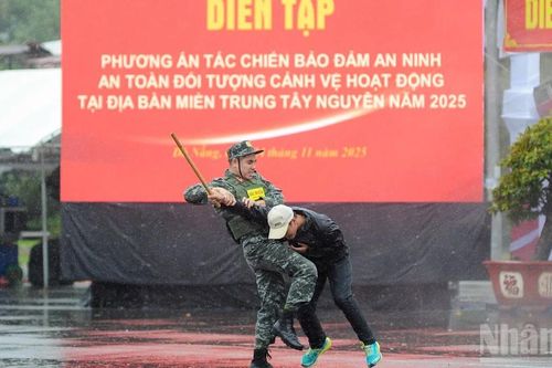 Bộ Tư lệnh Cảnh vệ tổ chức diễn tập tác chiến bảo đảm an ninh, an toàn đối tượng cảnh vệ
