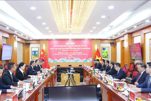 Thúc đẩy hợp tác giữa Ban Nội chính Trung ương Đảng Cộng sản Việt Nam với Ủy ban Chính pháp Trung ương Đảng Cộng sản Trung Quốc