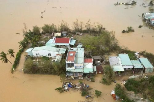 Gia Lai: Vùng hạ lưu sông Hà Thanh ngập lụt trở lại