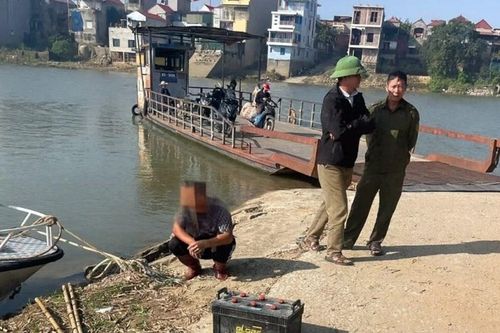 Xử lý người đàn ông dùng kích điện đánh bắt cá trái phép trên Sông Cầu
