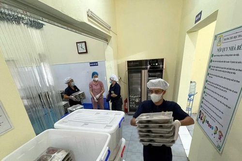 Tổng kiểm soát vệ sinh ATTP trong trường học ở Thanh Oai