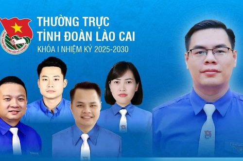 Thường trực Tỉnh Đoàn Lào Cai khóa I, nhiệm kỳ 2025-2030