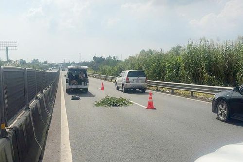 Phát hiện thi thể nam giới nghi là người nước ngoài trên cao tốc