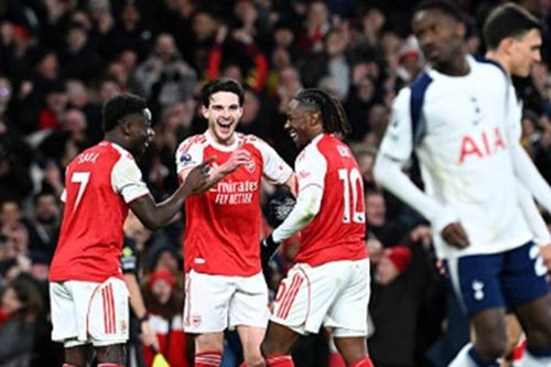 Arsenal 4-1 Tottenham: Rice - Saka - Merino bóp nghẹt Spurs