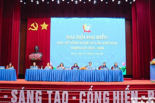 Phiên thứ nhất, Đại hội đại biểu phụ nữ Nghệ An lần thứ XVII, nhiệm kỳ 2025 - 2030