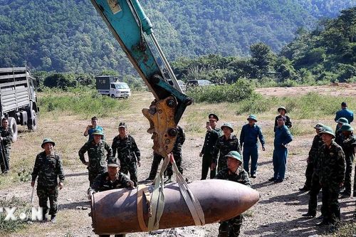 Phú Thọ: Hủy nổ thành công quả bom khoảng 1,2 tấn