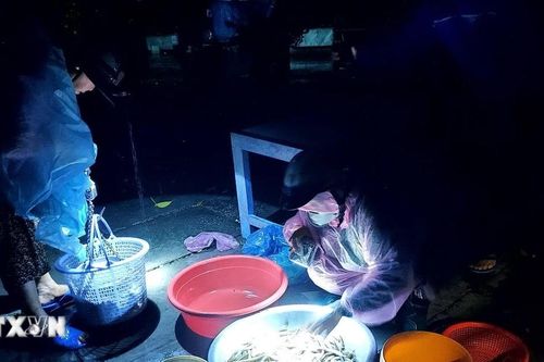 'Chợ ma' độc đáo ở vùng biên giới An Giang