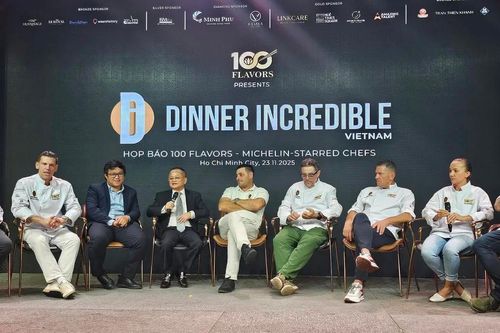 13 đầu bếp Michelin sẽ hội tụ tại Việt Nam