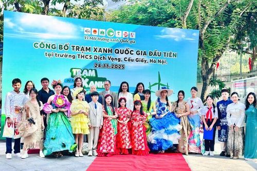 Triển khai Dự án 'Trạm xanh Quốc gia' tại 10.000 trường học