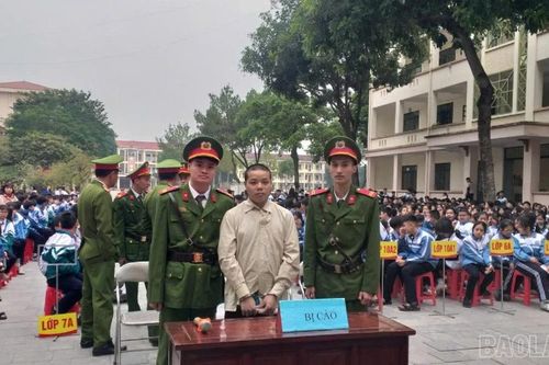 Gần 1.500 học sinh Trường THCS và THPT Bắc Cường tham dự phiên tòa xét xử lưu động về ma túy