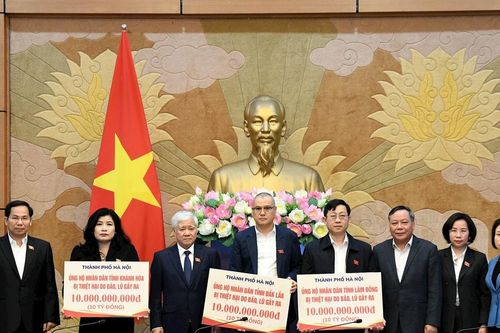 Hà Nội hỗ trợ 30 tỷ đồng giúp Lâm Đồng, Đắk Lắk và Khánh Hòa khắc phục hậu quả mưa lũ