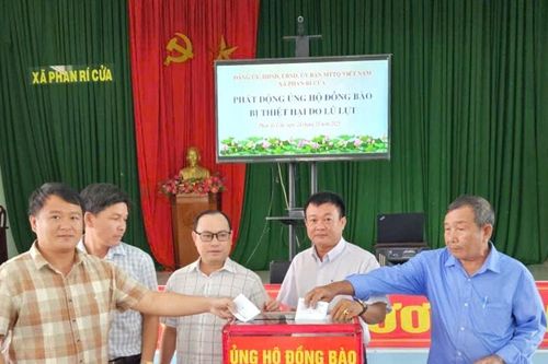 Nhiều địa phương phát động ủng hộ khắc phục thiệt hại mưa lũ tại Lâm Đồng
