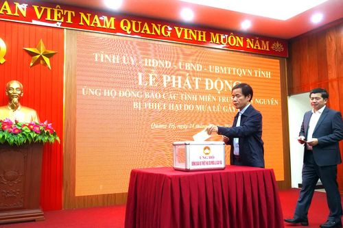 Nghĩa tình Quảng Trị hướng đến đồng bào miền Trung, Tây Nguyên