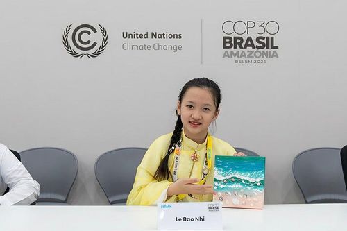 Tiếng nói xanh của thiếu niên Việt Nam tại COP30 Brazil