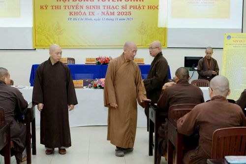 Kết quả kỳ thi tuyển sinh thạc sĩ Phật học khóa IX - năm 2025 Học viện Phật giáo VN tại TP.HCM
