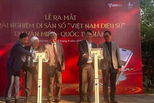 Ra mắt trải nghiệm di sản số 'Việt Nam diệu sử'
