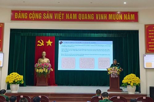 Viện Kiểm sát Quân sự Quân đoàn 12 khảo sát tình hình thực hiện Đề án 1371
