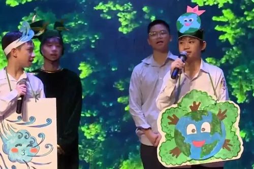 500 thiếu nhi Thủ đô tranh tài 'Tài năng Anh ngữ'