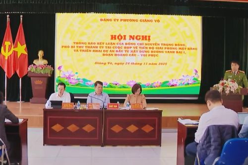 Phát động 20 ngày đêm hoàn thành GPMB Vành đai 1