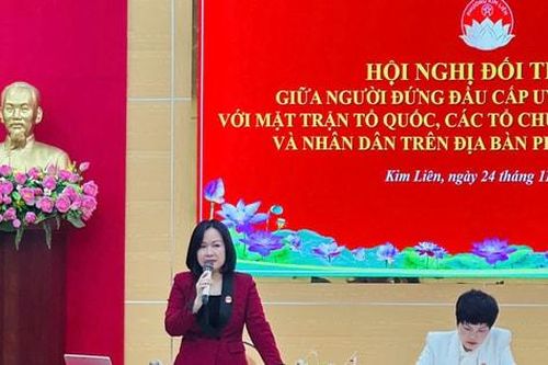 Cử tri phường Kim Liên kiến nghị đánh lại số nhà trên đường Trường Chinh