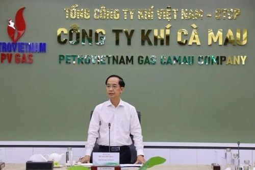Đoàn công tác tỉnh Cà Mau đến thăm và làm việc tại PV GAS CA MAU