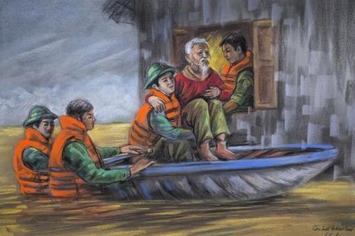 Lê Sa Long - Khoảng lặng của những bức tranh