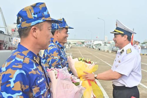 Quân chủng Hải quân hoàn thành nhiệm vụ tuần tra liên hợp trên vịnh Bắc bộ