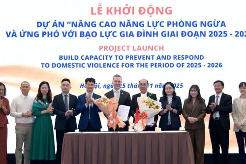 Khởi động dự án phòng ngừa bạo lực gia đình