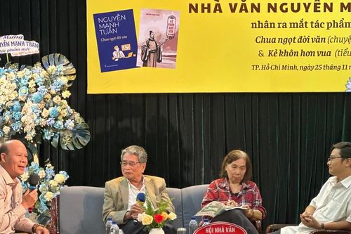 Nhà văn Nguyễn Mạnh Tuấn ra mắt 2 tác phẩm ở tuổi 80
