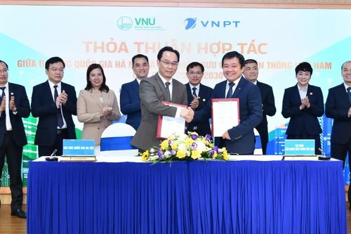 VNPT và Đại học Quốc gia Hà Nội hợp tác nghiên cứu, xây dựng đại học số