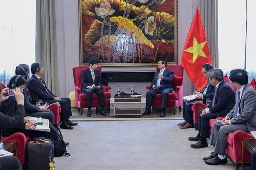 Thủ tướng Phạm Minh Chính tiếp đoàn đại biểu các tỉnh của Nhật Bản
