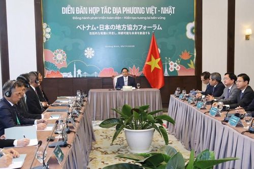 Thủ tướng Chính phủ Phạm Minh Chính tiếp Thống đốc tỉnh Gunma và đoàn đại biểu các tỉnh của Nhật Bản
