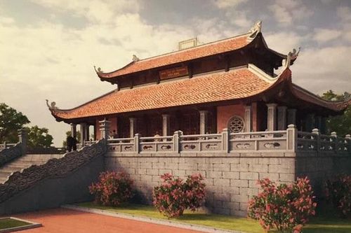 Dưới mái hiên nhà thờ họ