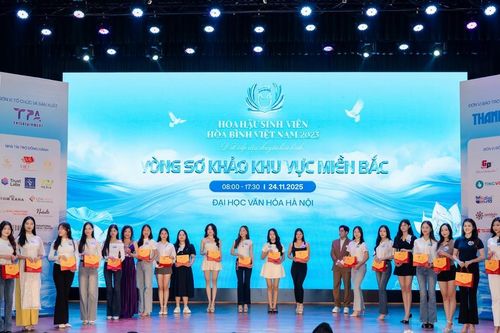 Hoa hậu Sinh viên Hòa bình Việt Nam tổ chức vòng sơ khảo khu vực miền Bắc