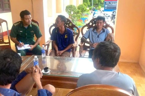 4 ngư dân bị chìm trên biển Thổ Châu