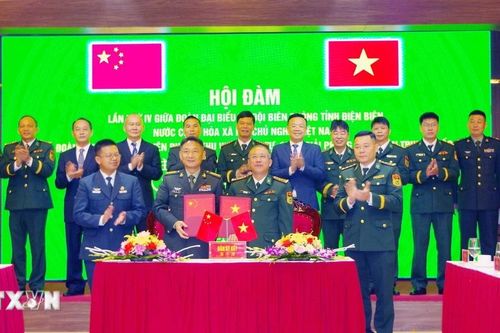 Hợp tác giữ vững biên giới hòa bình, hữu nghị Việt Nam-Trung Quốc