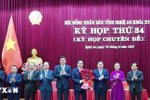 Thủ tướng phê chuẩn kết quả bầu, miễn nhiệm chức vụ Chủ tịch UBND tỉnh Nghệ An